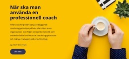 Webbplatsdesign För Professionell Coachning