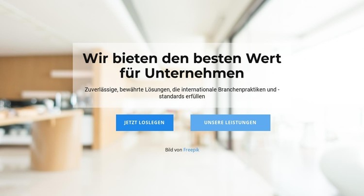 Tolle Erfahrungen CSS-Vorlage