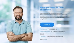 Des Idées Impressionnantes : Modèle De Site Web Simple