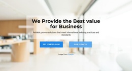 Great Experiences - Easy-To-Use Joomla Template