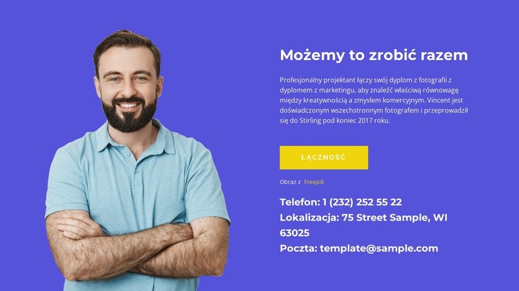 Imponujące pomysły Szablon HTML