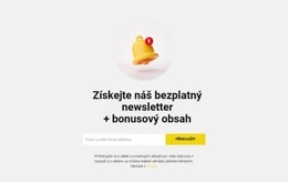 Návrh Víceúčelového Webu Pro Bonus Za Obsah