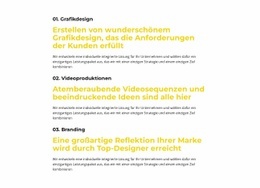 Marketingberatungsdienste - Design HTML Page Online