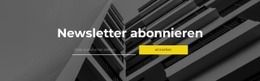 Newsletter Abonnieren - Website-Vorlagen