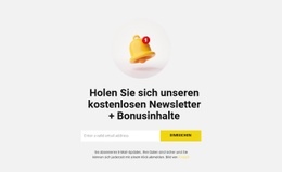 Mehrzweck-Website-Design Für Inhaltsbonus