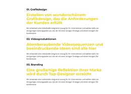 Marketingberatungsdienste - Details Zu Bootstrap-Variationen