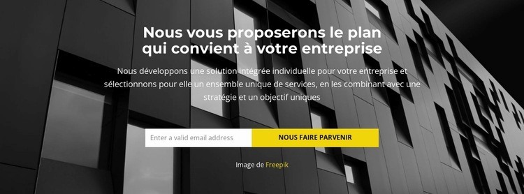 Grande réflexion Conception de site Web