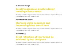 Marketing Consulting Services Website Template