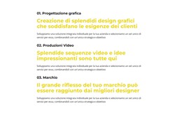 Pagina HTML Per Servizi Di Consulenza Di Marketing