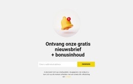 Inhoudsbonus - Premium-Sjabloon