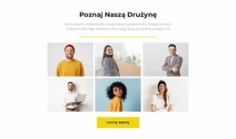 Szczęśliwy Zespół - Makieta Projektu Strony Internetowej