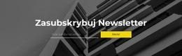 Zasubskrybuj Newsletter - Szablony Witryn Internetowych