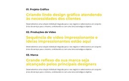 Serviços De Consultoria De Marketing - Design HTML Page Online