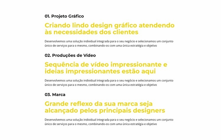 Serviços de consultoria de marketing Design do site