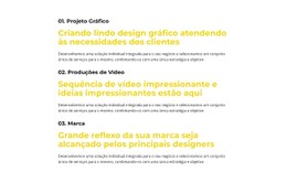 Serviços De Consultoria De Marketing Modelo CSS Premium