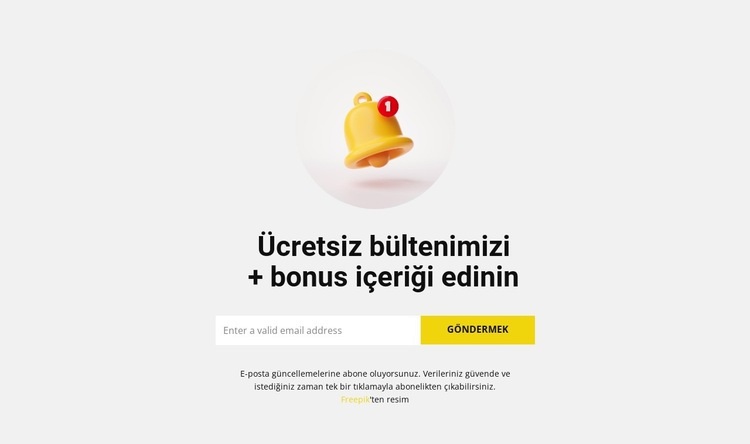 içerik bonusu Html Web Sitesi Oluşturucu