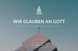 Wir Glauben An Gott – Mehrzweck-Joomla-Template