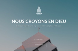 Nous Croyons En Dieu – Créateur De Sites Web Pour Vous Inspirer