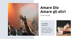 Dio Amorevole - Modello Web