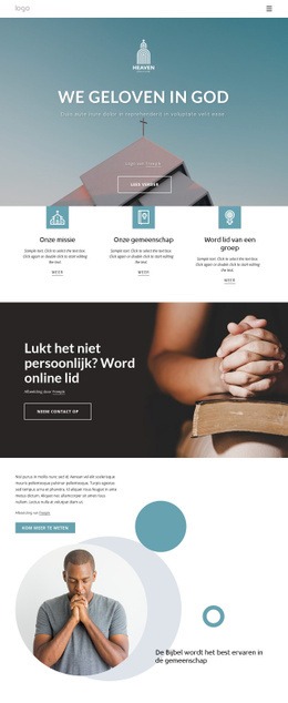 Gezinsvriendelijke Kerk - HTML Generator