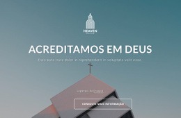 Nós Acreditamos Em Deus - Builder HTML