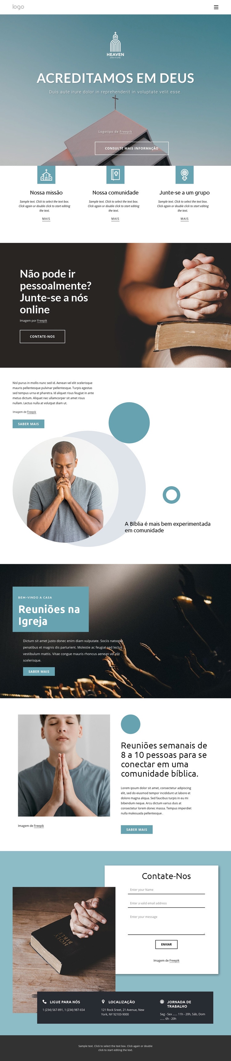 Igreja amiga da família Modelo