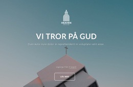 Vi Tror På Gud – Gratis Webbdesign