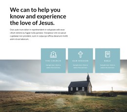 Love Of Jesus Design Template