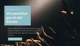 Treffen In Der Kirche - Layoutvarianten