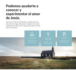 Diseño De Página HTML Para Amor De Jesus