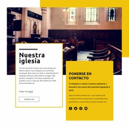 Nuestra Iglesia - Descarga Gratuita De Plantilla HTML5