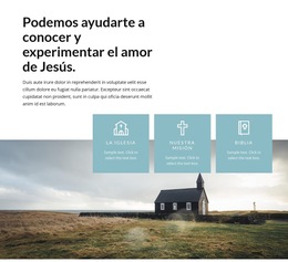 Amor De Jesus - Plantilla De Página Web