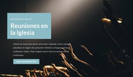 Reuniones En La Iglesia - Tema Premium De WordPress