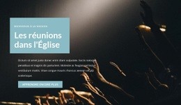 Modèle Web Réactif Pour Rencontres Dans L'Église