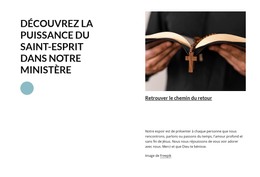 Bienvenue À L'Église – Modèle De Site Web HTML