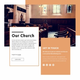 Our Church - Best Homepage Design