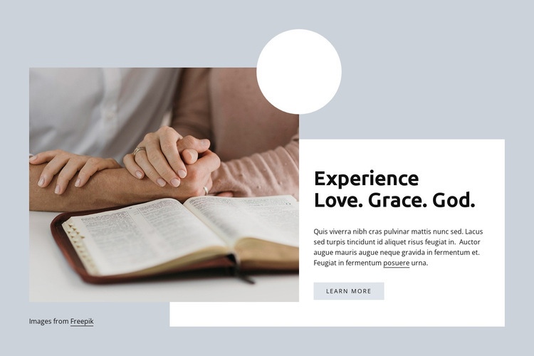 Church near you Homepage Design