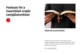 Isten Hozott A Templomban - HTML Webhelysablon