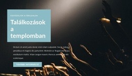 Reszponzív Websablon A Következőhöz: Találkozások A Templomban