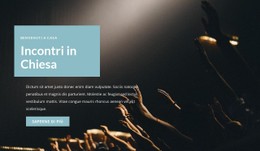 Layout CSS Gratuito Per Riunioni In Chiesa