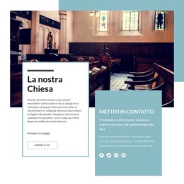 La Nostra Chiesa - Modelli Di Temi HTML5 Gratuiti