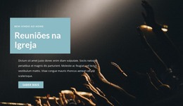 Página Da Web Para Reuniões Na Igreja