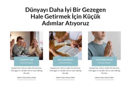 Dünyayı Daha Iyi Bir Gezegen Yap Için Sayfa HTML'Si