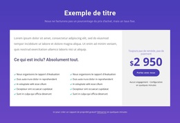 Votre Service Complet D'Achat De Maison - Fonctionnalité Thème WordPress