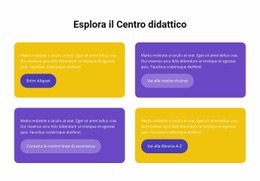 Centro Di Apprendimento - Design Moderno Del Sito