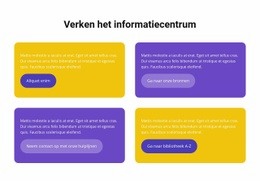 Leercentrum - Gratis Sjabloon Van Één Pagina