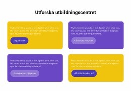 Lärocenter - Webbplatsmall För Företagspremium
