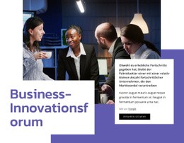 Innovationsforum Für Unternehmen - Premium-Vorlage