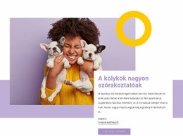 Ingyenes Tervezősablon A Bábok Nagyon Szórakoztatóak Számára