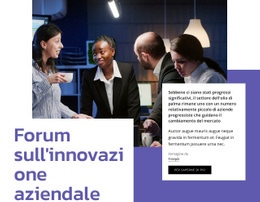 Forum Sull'Innovazione Aziendale - Build HTML Website